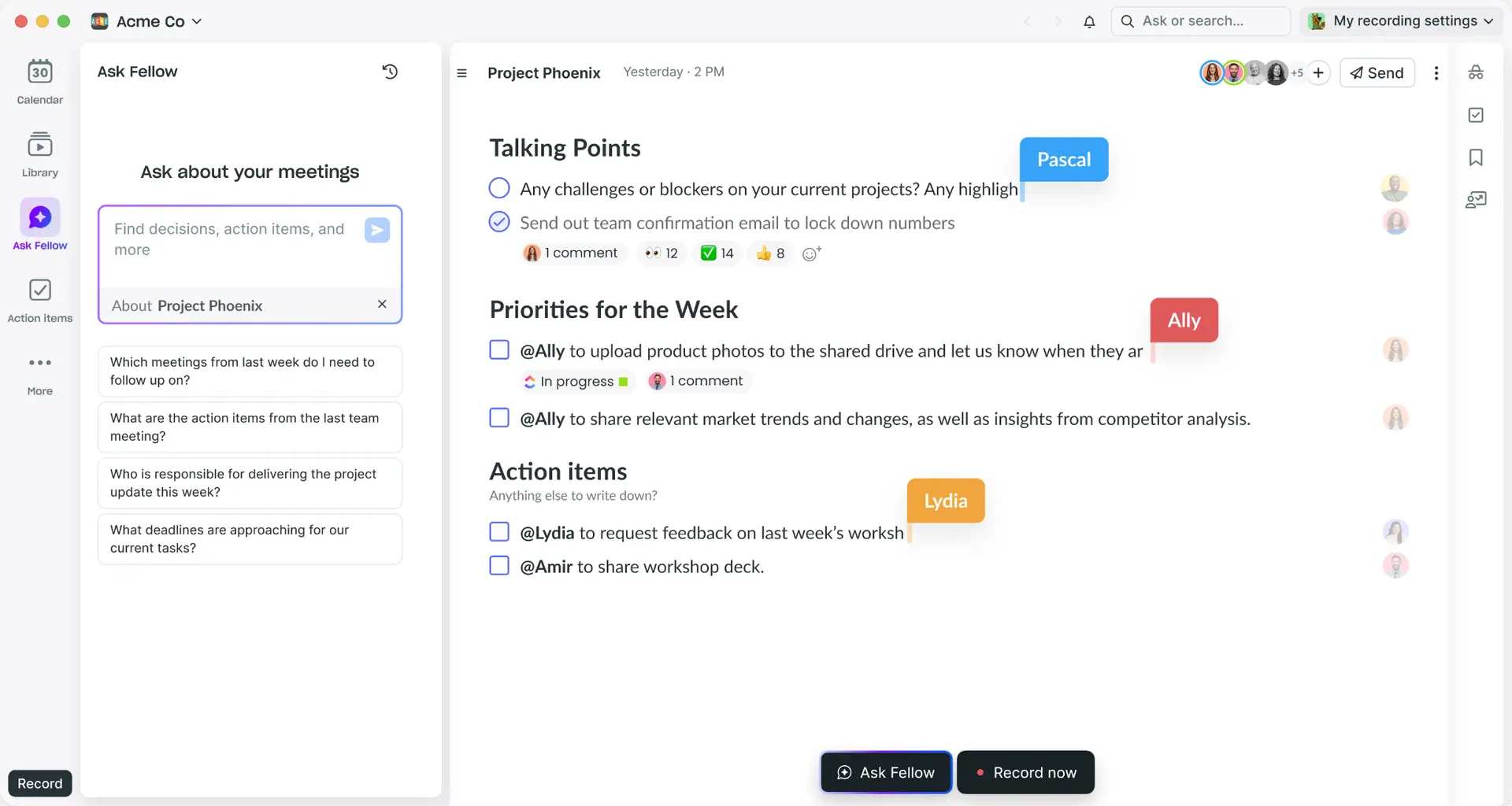 fellow ai for enterprises