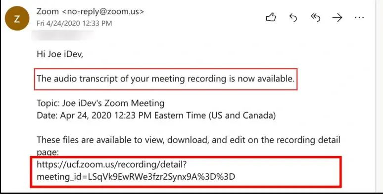 zoom ai transcription